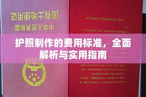 扬州护照制作的费用标准，全面解析与实用指南